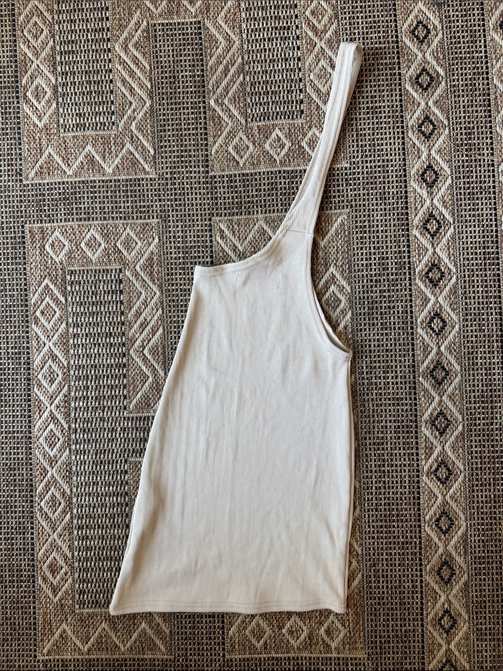 MANIERE DE VOIR One Shoulder Overall Dress Skirt Size 6 - Picture 2 of 5
